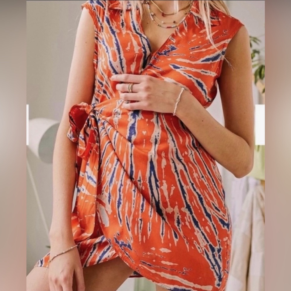 Urban Outfitters Silver Sun Mini Dress